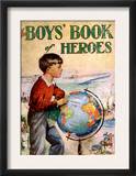 The Boys Book Of Heroes  Children's Books the Empire  UK  1940