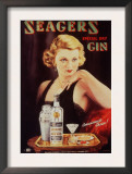 Seagers  Glamour Gin Cocktails  UK  1930