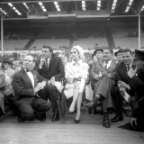 Elizabeth Taylor and Richard Burton: Henry Cooper and Casius Clay at Wembley  1963