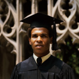 Teenage Boy Graduating