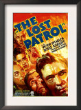 The Lost Patrol  Lower Right: Victor Mclaglen  1934