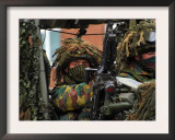 Members of a Recce of the Belgian Army