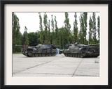 The Leopard 1A5 of the Belgian Army in Action
