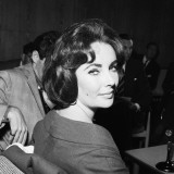 Actress Elizabeth Taylor Seen Here During a Press Conference at London Airport  May 1959