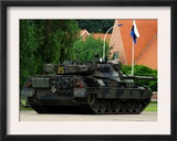 The Leopard 1A5 MBT of the Belgian Army in Action