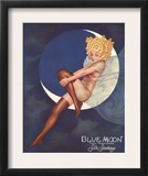 Blue Moon Silk stockings  Womens Glamour Pin-Ups Nylons Hosiery  USA  1920