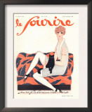 Le Sourire  Glamour Art Deco Pets Cats Womens Magazine  France  1928