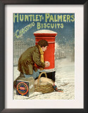 Huntley and Palmers  Biscuits Post Boxes  Snowballs  UK  1890