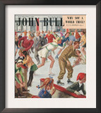 John Bull  Snow Ice Skating Winter Seasons Magazine  UK  1948