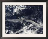 Ash Plume from Soufriere Hills  Montserrat
