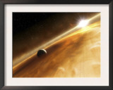 Artist's Concept of the Star Fomalhaut and a Jupiter-Type Planet