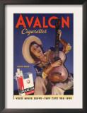 Avalon  Cigarettes Smoking  Guitars Instruments  USA  1940