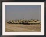 M1 Abrams Tanks at Camp Warhorse