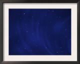 Digitally Generated Image of Wind in Space