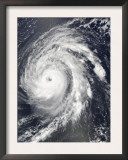 Hurricane Bill in the Atlantic Ocean