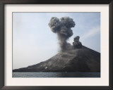 Krakatau Eruption  Sunda Strait  Indonesia