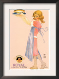 Children Baking a Cake  Royal Baking Powder  USA  1920