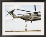 Air Force Pararescuemen Conduct a Combat Insertion and Extraction Exercise in Djibouti  Africa