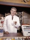 Pharmacist Behind Counter
