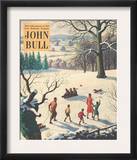 John Bull  Snow Ice Winter Seasons Magazine  UK  1950