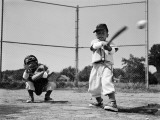 Boys Playing Baseball