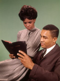 Young Couple Reading Bible