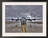 High Dynamic Range Image of a US Air Force C-130 Hercules