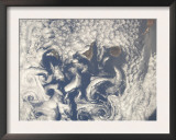 Cloud Vortices in the Area of the Canary Islands in the North Atlantic Ocean