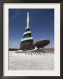 Flagpole Covered in Plates of Murano Glass Next to the Monument to the Unknown Soldier