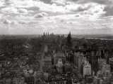 New York City Skyline Looking South To Downtown From Midtown
