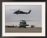 UH-60 Black Hawks Taxis Out for a Mission over Northern Iraq