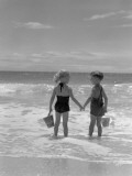 Boy and Girl on Beach