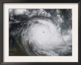 Cyclone Monica in the South Pacific Ocean