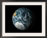 Full Earth Showing Antarctica and its Sea Ice