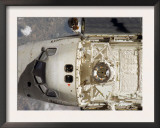 Space Shuttle Discovery's Crew Cabin and Payload Bay