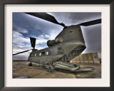 High Dynamic Range Image of a Ch-47 Chinook Helicopter