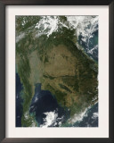 Satellite View of Indochina