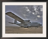 High Dynamic Range Image of a US Air Force C-130 Hercules
