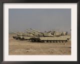 M1 Abrams Tanks at Camp Warhorse