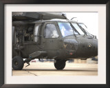 A UH-60 Black Hawk Taxis Out for a Mission over Northern Iraq