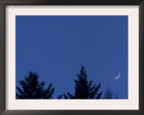 Venus and Moon Conjunction