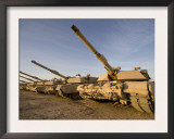 M1 Abrams Tanks at Camp Warhorse