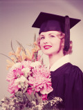 Young Woman Graduating