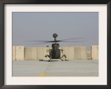 Rear View of a Oh-58D Kiowa Warrior at Camp Speicher  Iraq