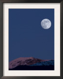 Full Moon at Alpenglow