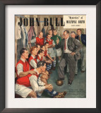 John Bull  Arsenal Football Team Changing Rooms Magazine  UK  1947