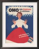 Omo  Washing Powder Detergent  UK  1950