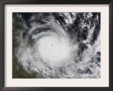 Severe Tropical Cyclone Hamish in the South Pacific Ocean