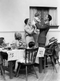 Family at Dinner Table