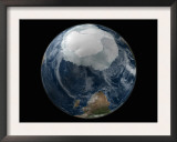 Full View of the Earth with the Full Antarctic Region Visible
